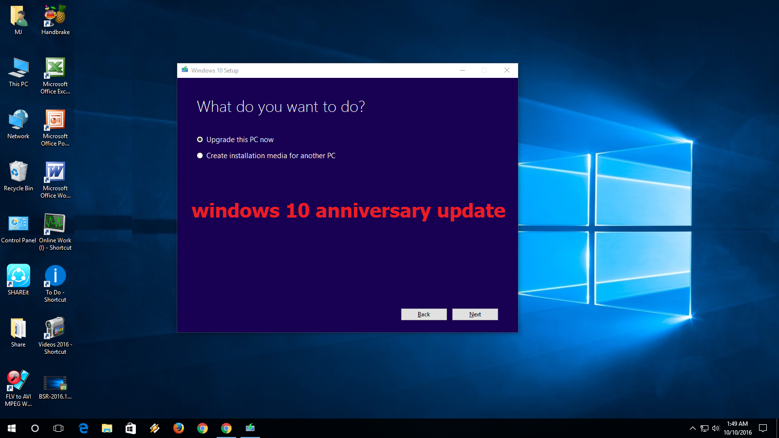 Manual download windows update 1809