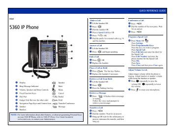 Mitel 5324 Ip Phone User Manual